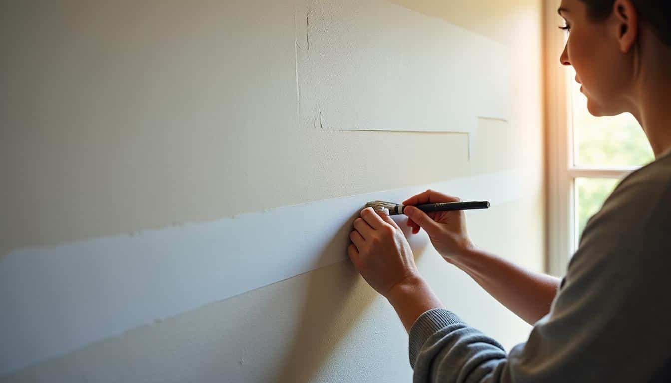 Astuces pour le marouflage mural près d’un angle de plafond