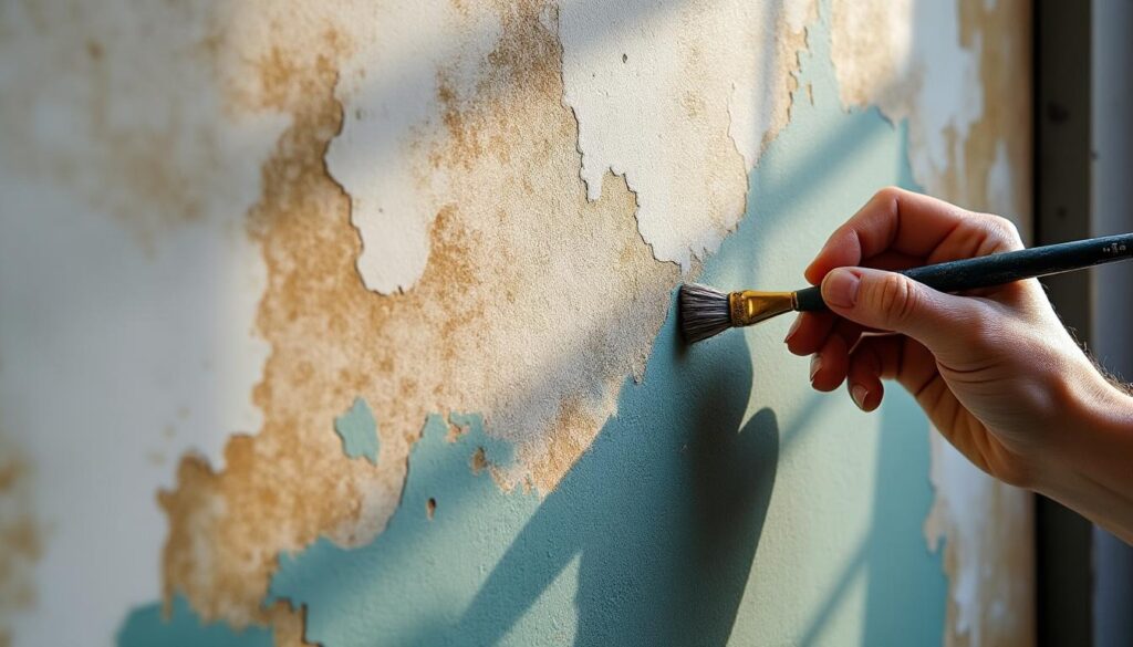 Que faire lors d’un marouflage mural sur toile fissurée ?