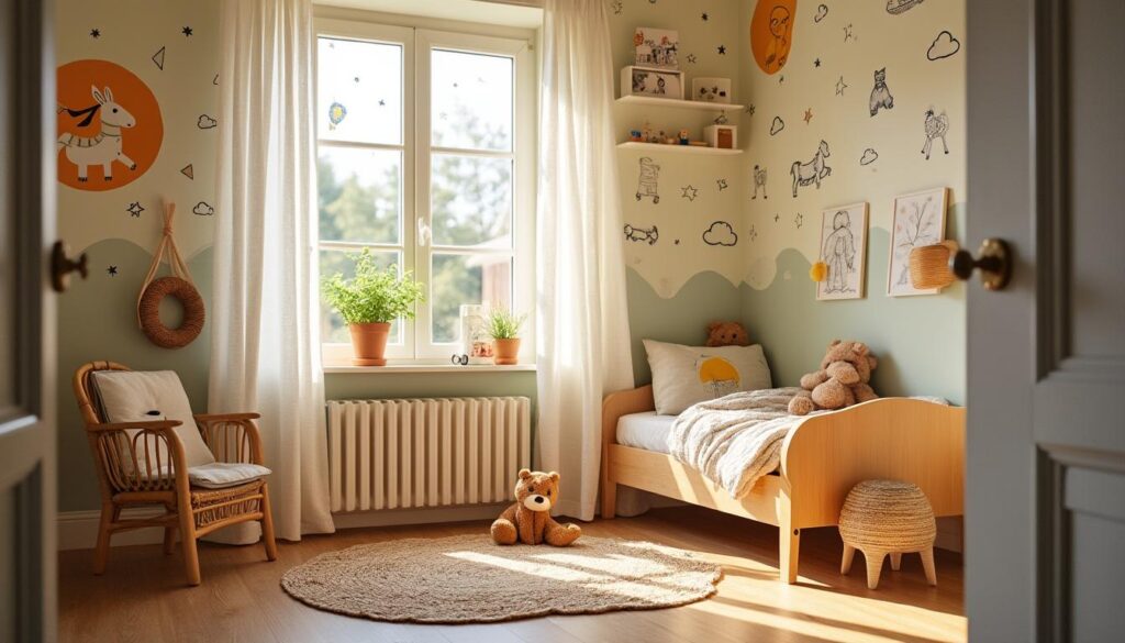 Bien choisir un papier peint pour la chambre d’un enfant