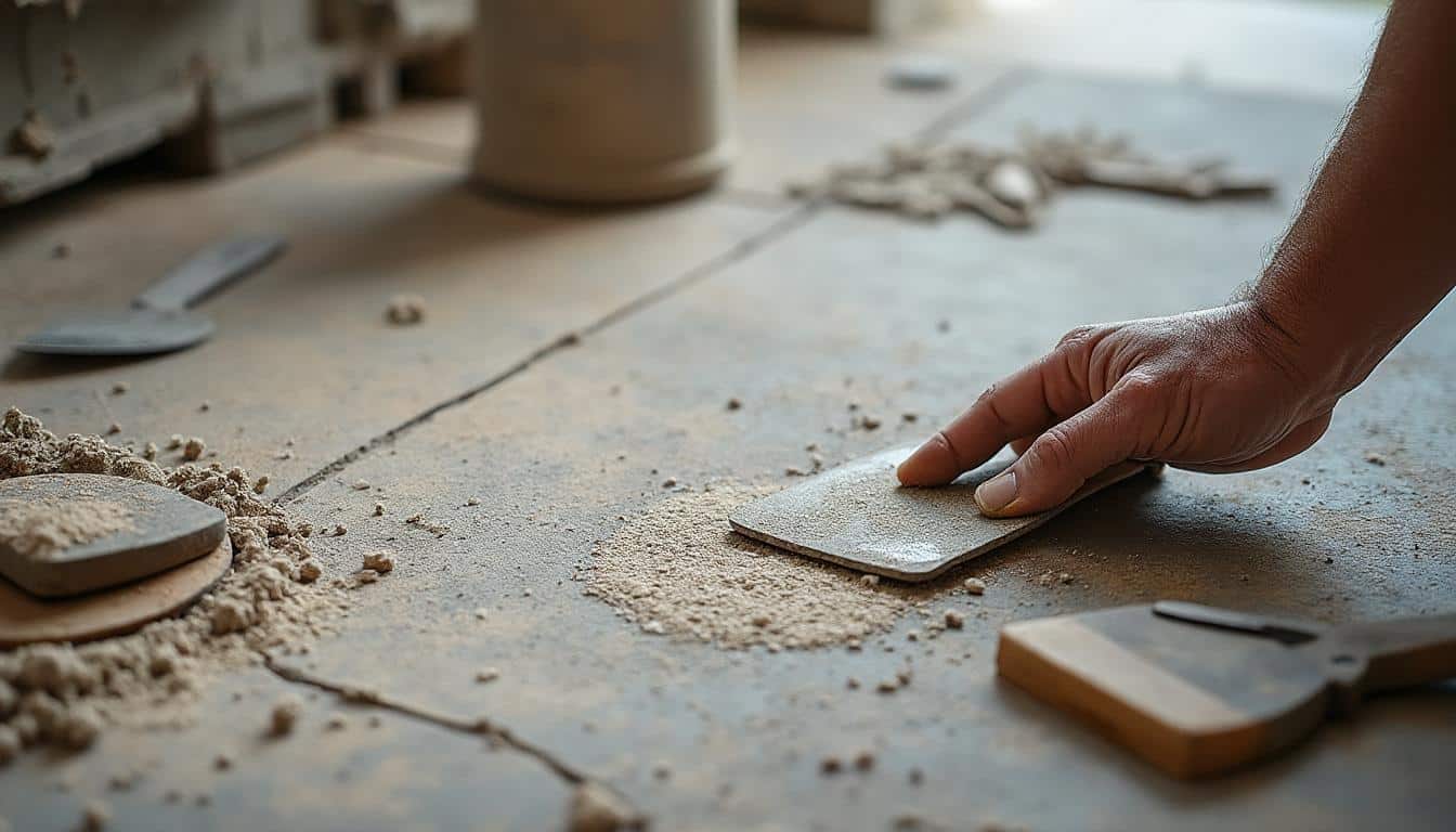 Réparer une dalle fissurée dans une maison : les meilleures techniques