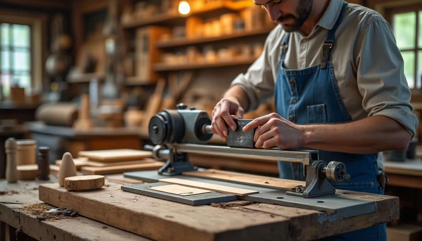 Illustration: Quels sont les composants clés et les caractéristiques techniques d’une scie à ruban ?