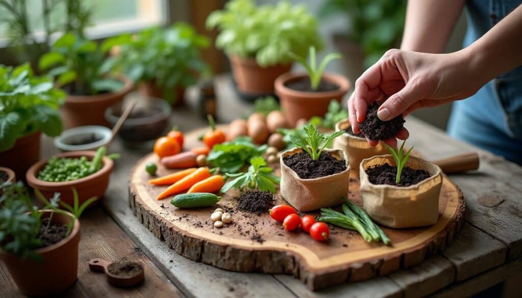 Quel calendrier de plantation pour un potager d'intérieur ?