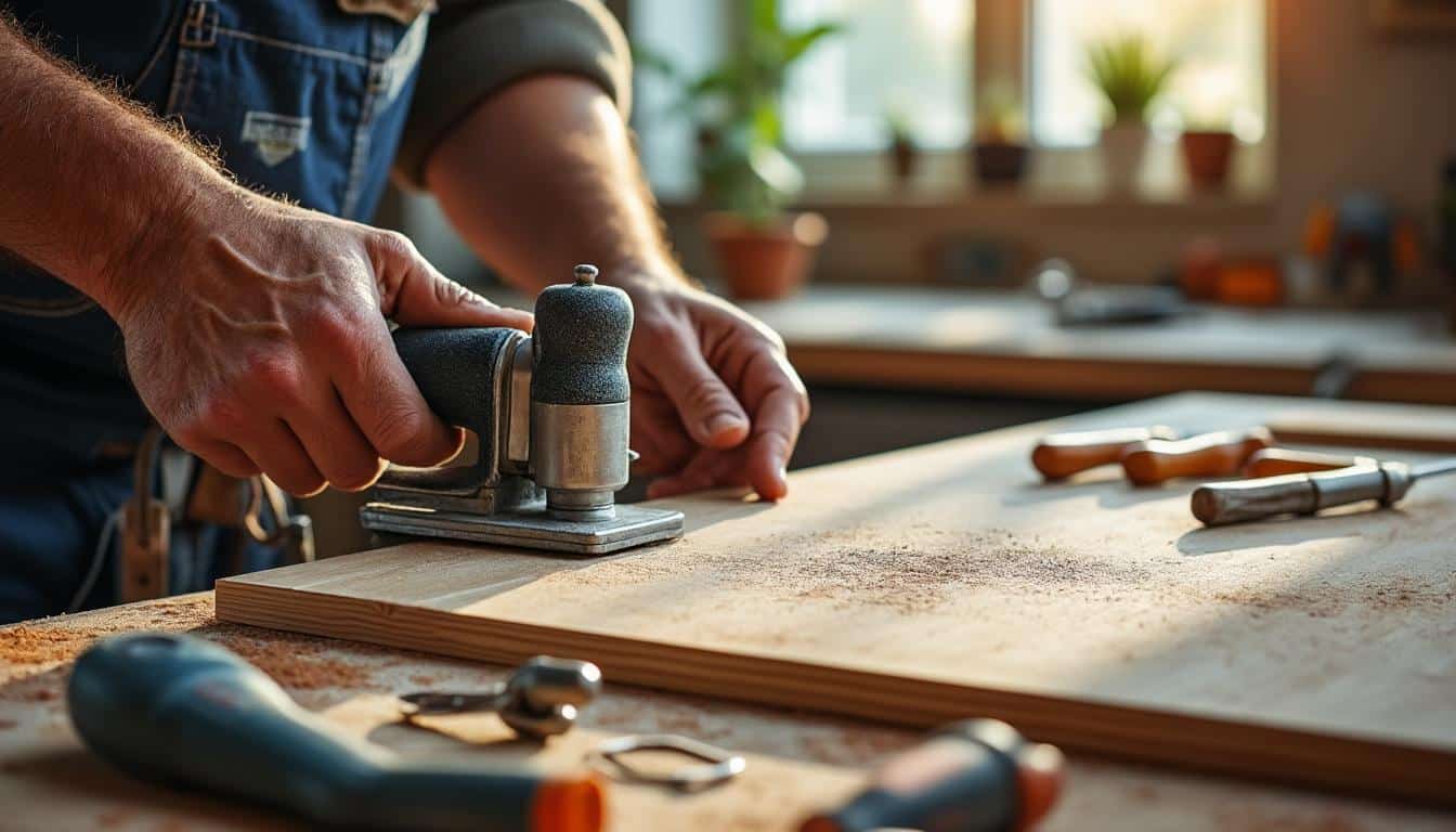 Toutes les étapes d'installation d'une cuisine moderne avec fixation au tournevis