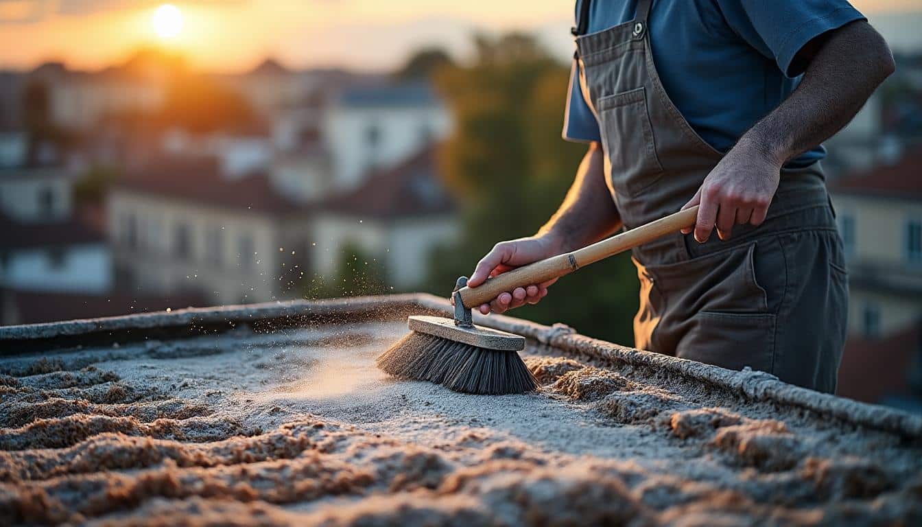 Illustration: Comprendre l’importance de la brosse pour un nettoyage réussi de la toiture
