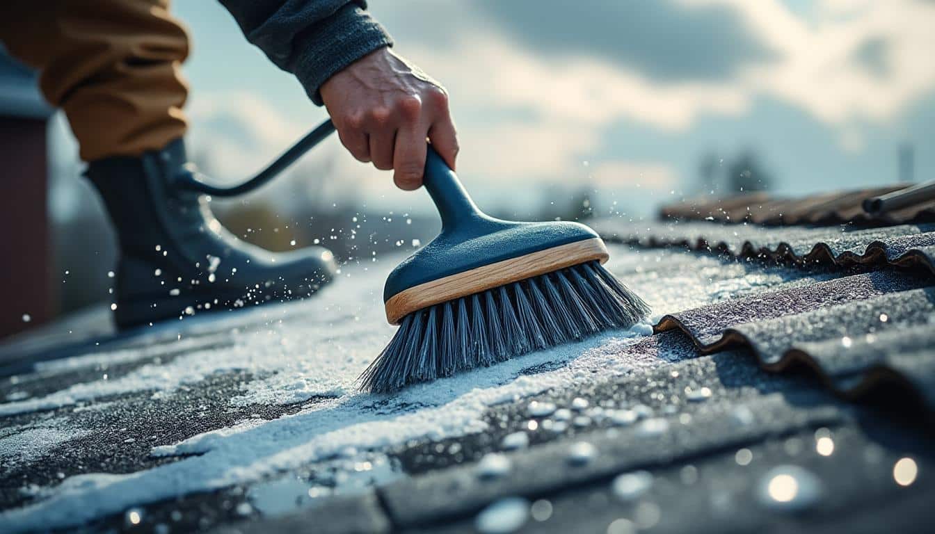 Brosse pour nettoyage toiture : guide complet pour un entretien efficace