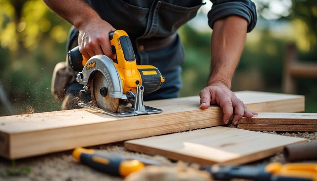 Dewalt scie circulaire sans fil : puissance et liberté de coupe