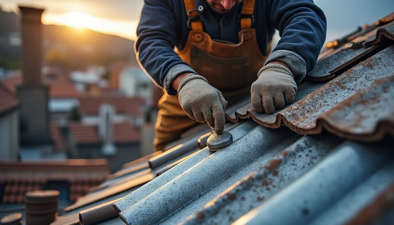 Illustration: Comprendre le rôle essentiel du faitage dans une toiture en ardoise