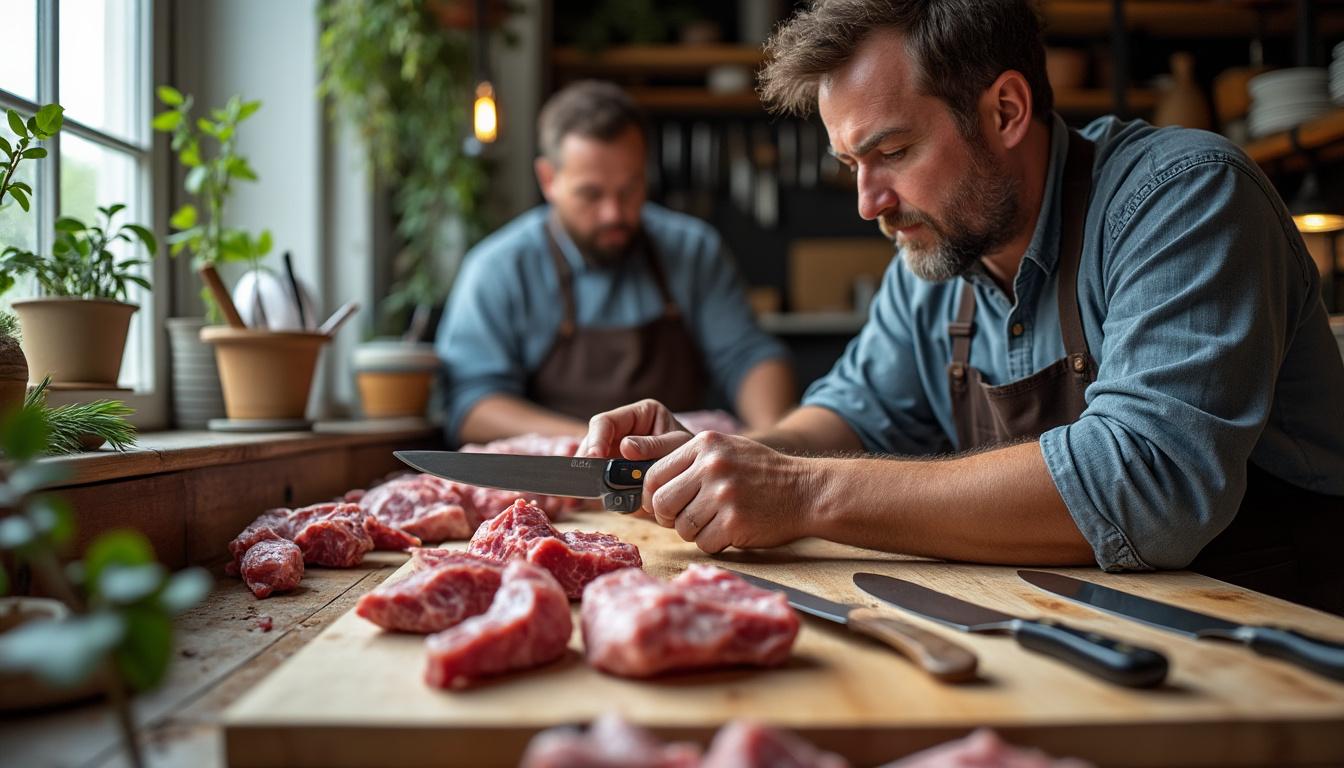 Illustration: Comment sélectionner la lame de scie de boucher de 40 cm idéale selon ses caractéristiques techniques ?