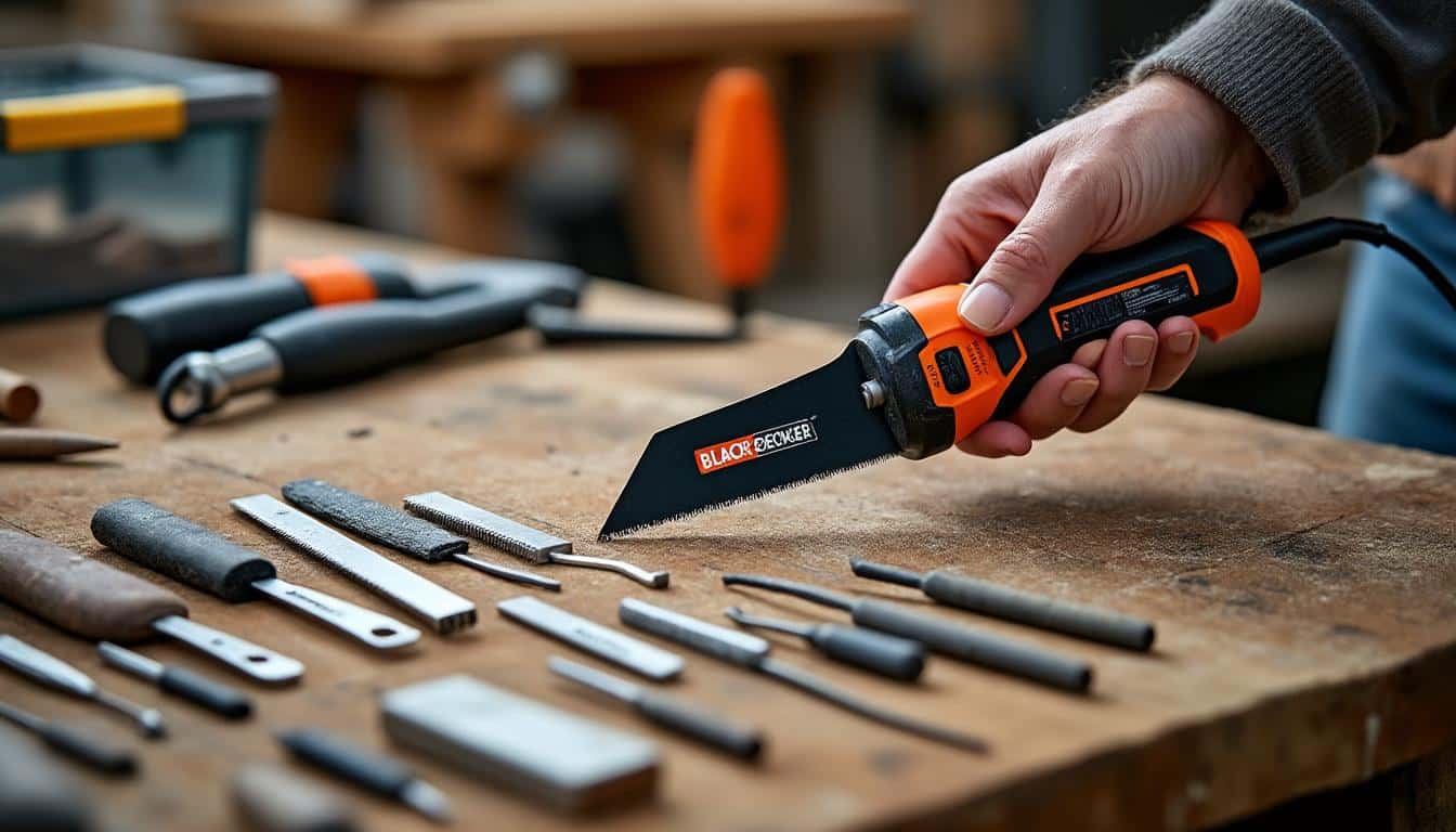 Illustration: Comprendre les particularités des lames pour scie sauteuse Black et Decker