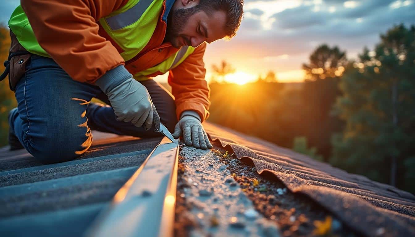 Illustration: Comprendre le rôle essentiel du raccord de toiture pour une extension