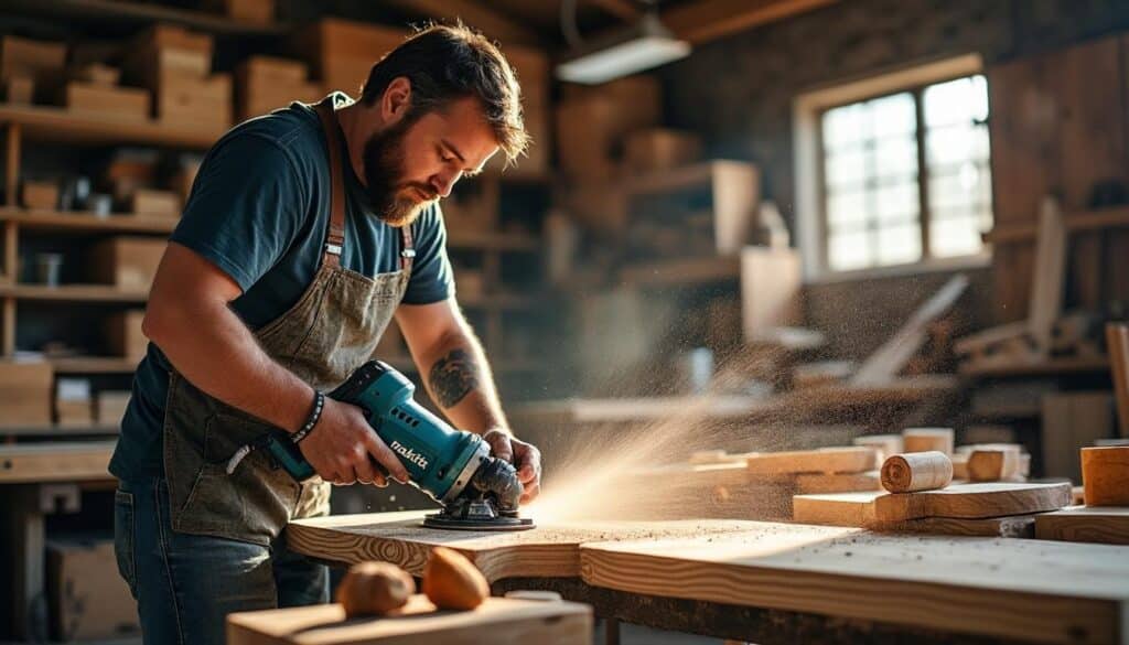 Scie à onglet radiale Makita : puissance, précision et polyvalence