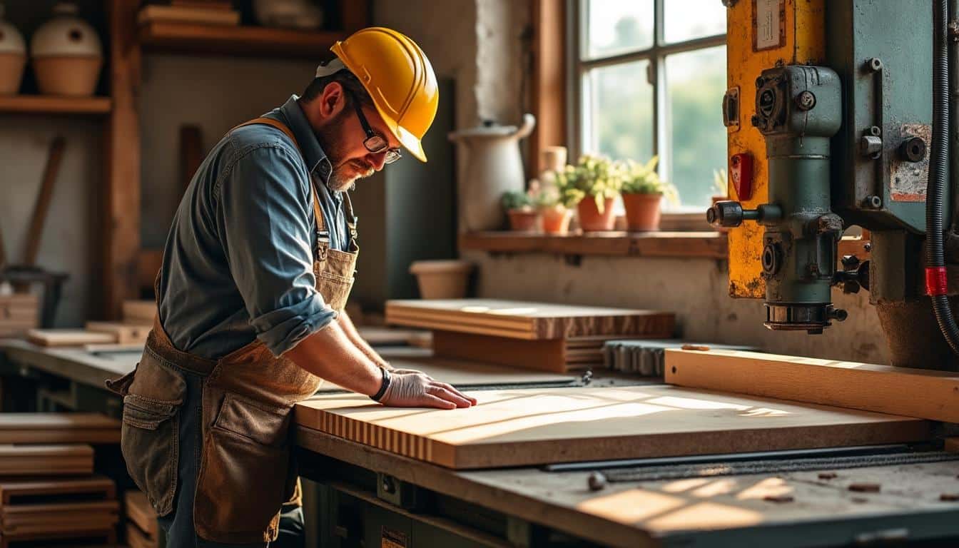 Illustration: Comprendre le fonctionnement et les caractéristiques de la scie à panneau verticale