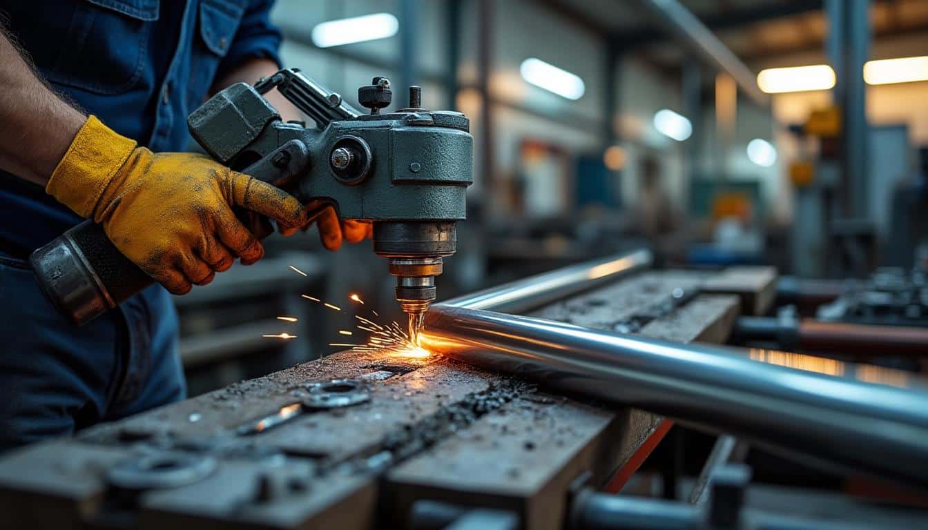 Illustration: Comment fonctionne une scie à ruban pour métaux et quelles sont ses caractéristiques clés ?