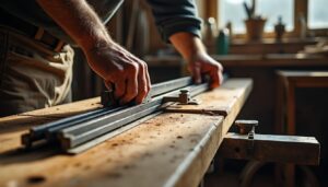 Scie sauteuse avec rail : guide pour des découpes précises et sécurisées