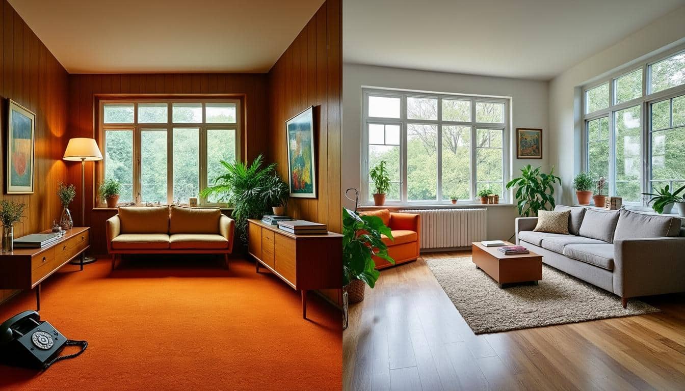 Illustration: Redécouvrir le charme et les spécificités des maisons et appartements des années 70