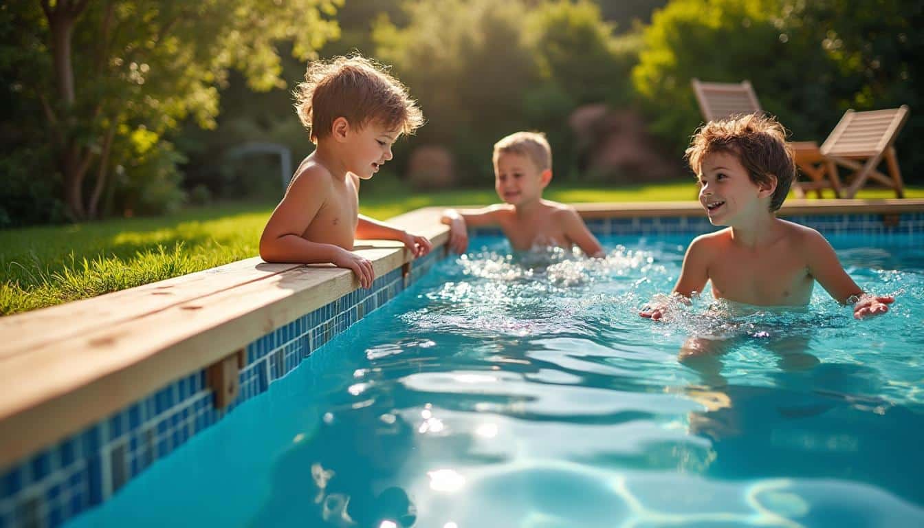Piscine bois hors sol rectangulaire : élégance et praticité pour jardin