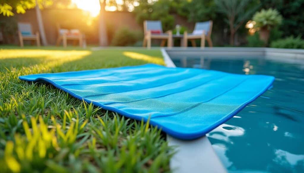 Tapis de sol pour piscine : choisir et poser pour protéger durablement