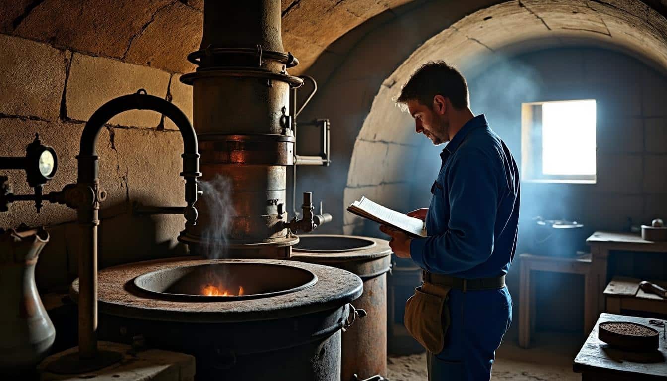 Illustration: Comprendre le fonctionnement et les particularités d’une chaudière fioul ancienne