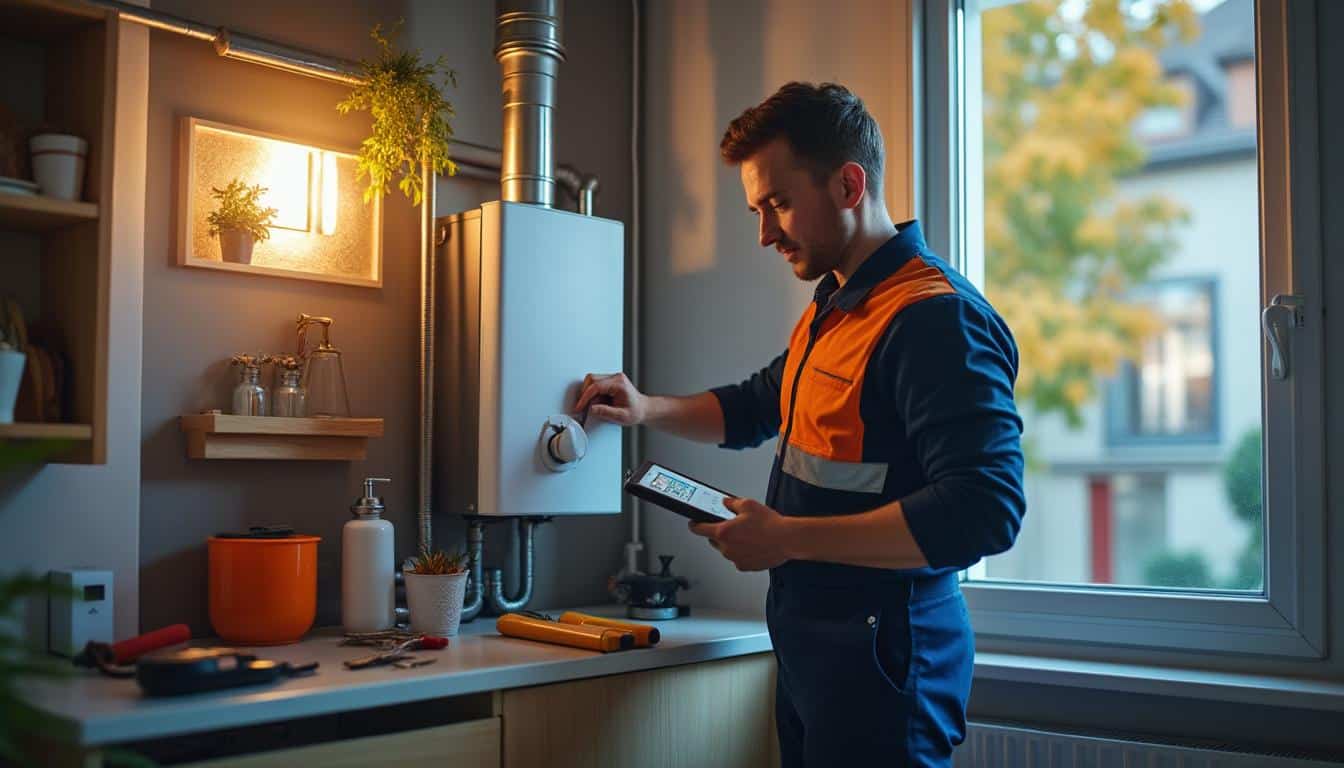 Illustration: Comprendre le système de chauffage par chaudière individuelle