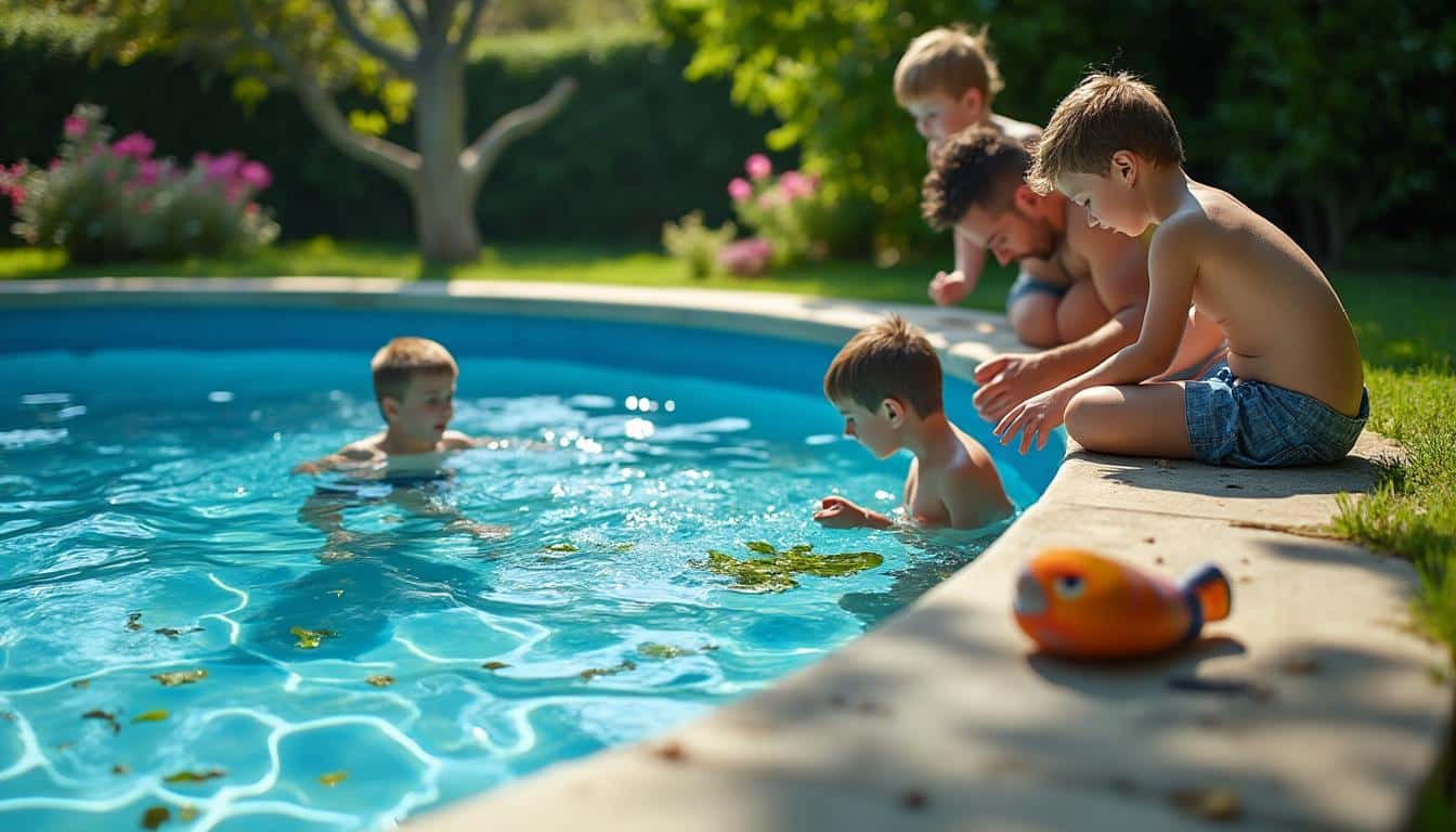 Illustration: Pourquoi l'eau de votre piscine hors sol devient-elle trouble ?