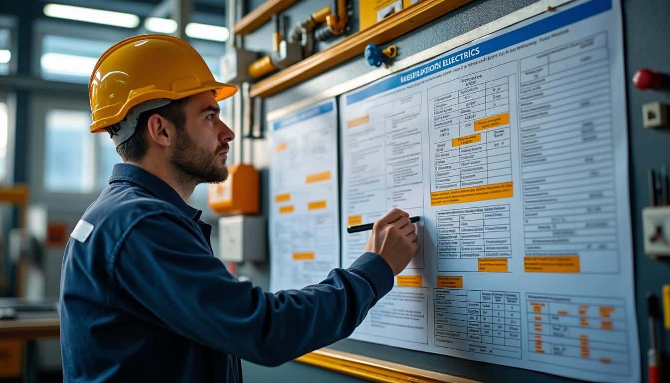 Illustration: Comprendre le fonctionnement du tableau des habilitations électriques