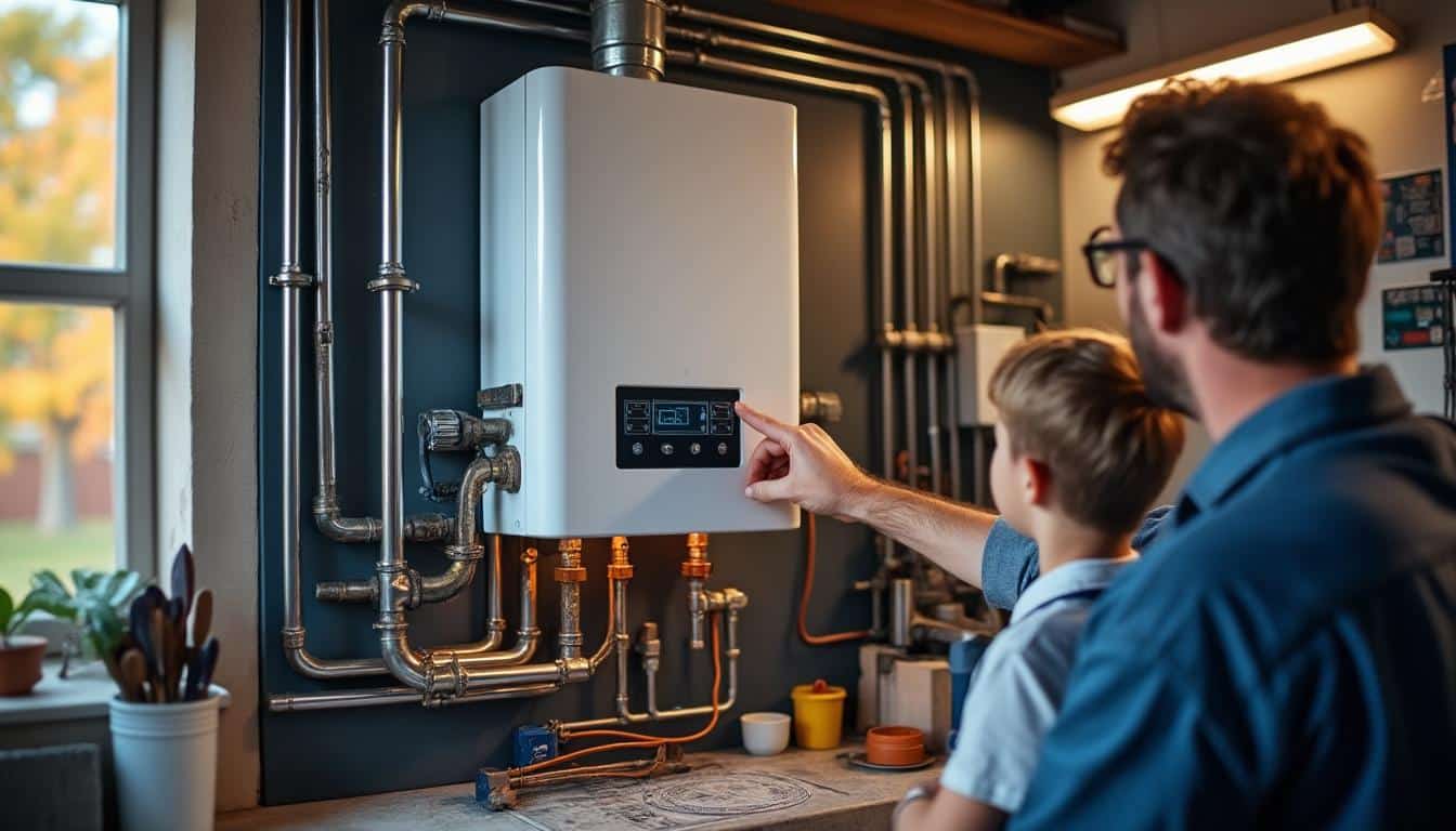 Illustration: Comprendre le fonctionnement d’une chaudière électrique pour l’eau chaude