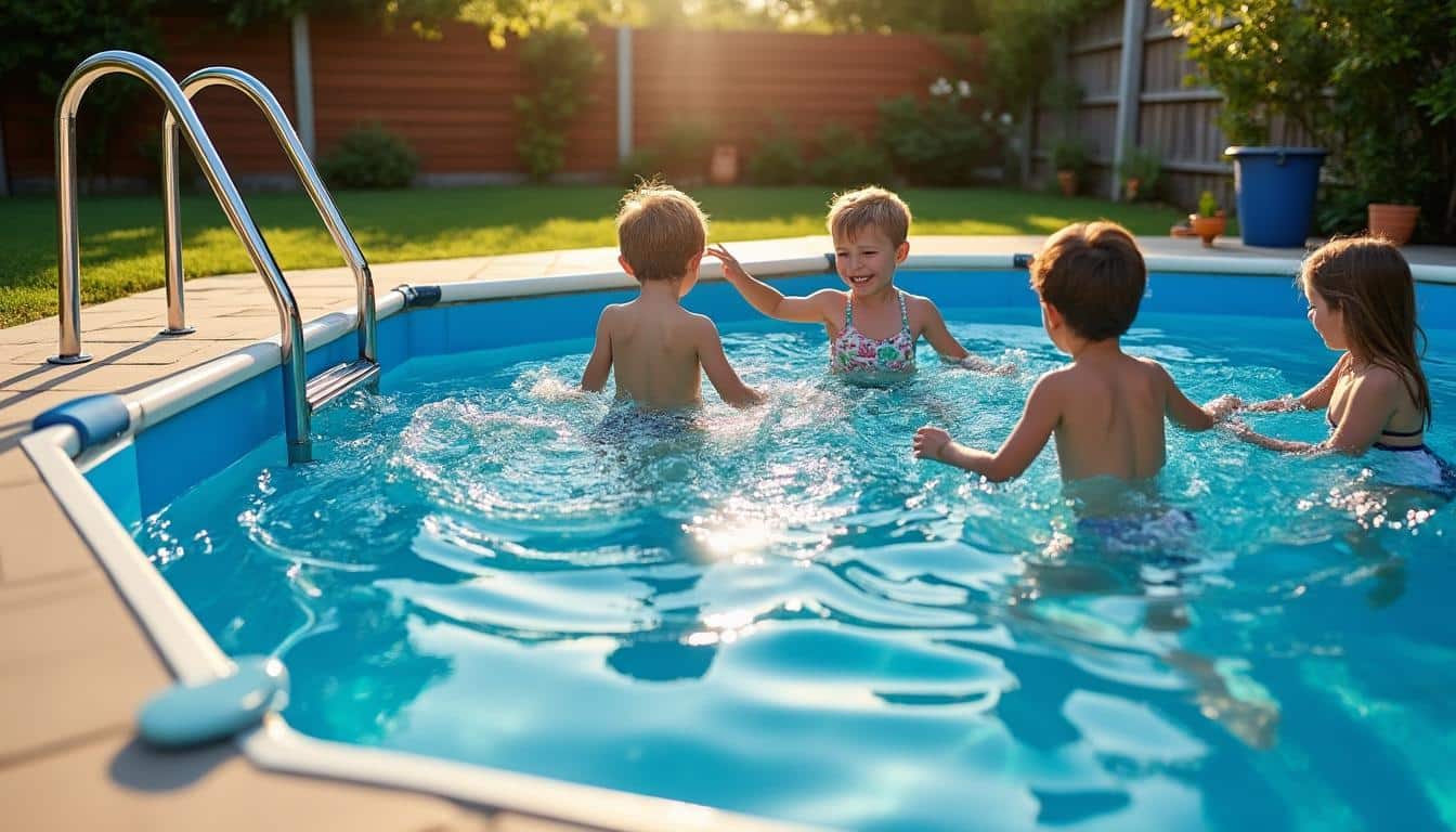 Illustration: Tout savoir sur la piscine hors sol à forme octogonale et ses caractéristiques