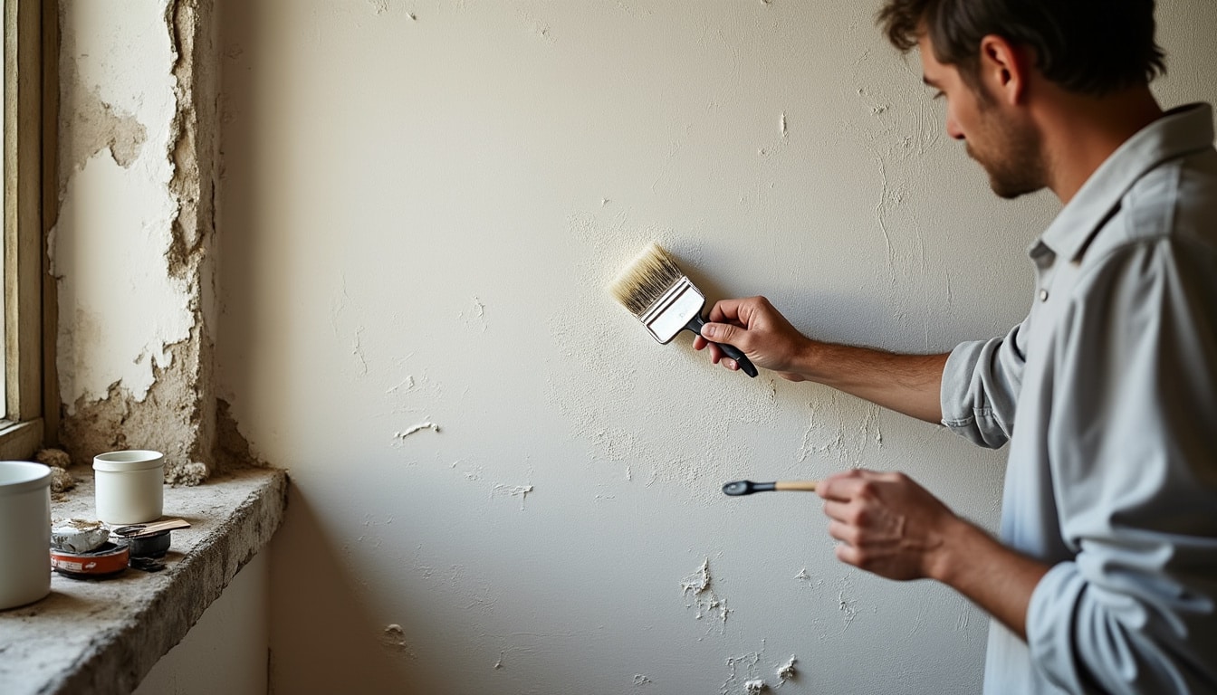 Enduit pour murs humides : choisir et appliquer le bon traitement