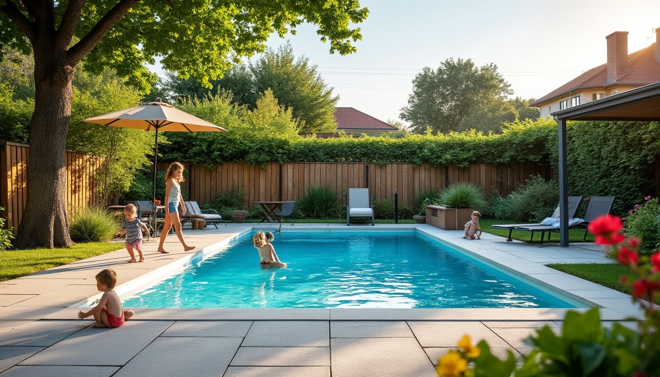 Illustration: Les matériaux incontournables pour une margelle adaptée à votre piscine hors sol
