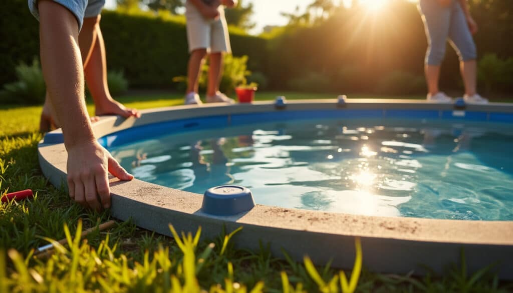 Margelle pour piscine hors sol : choisir et installer la meilleure