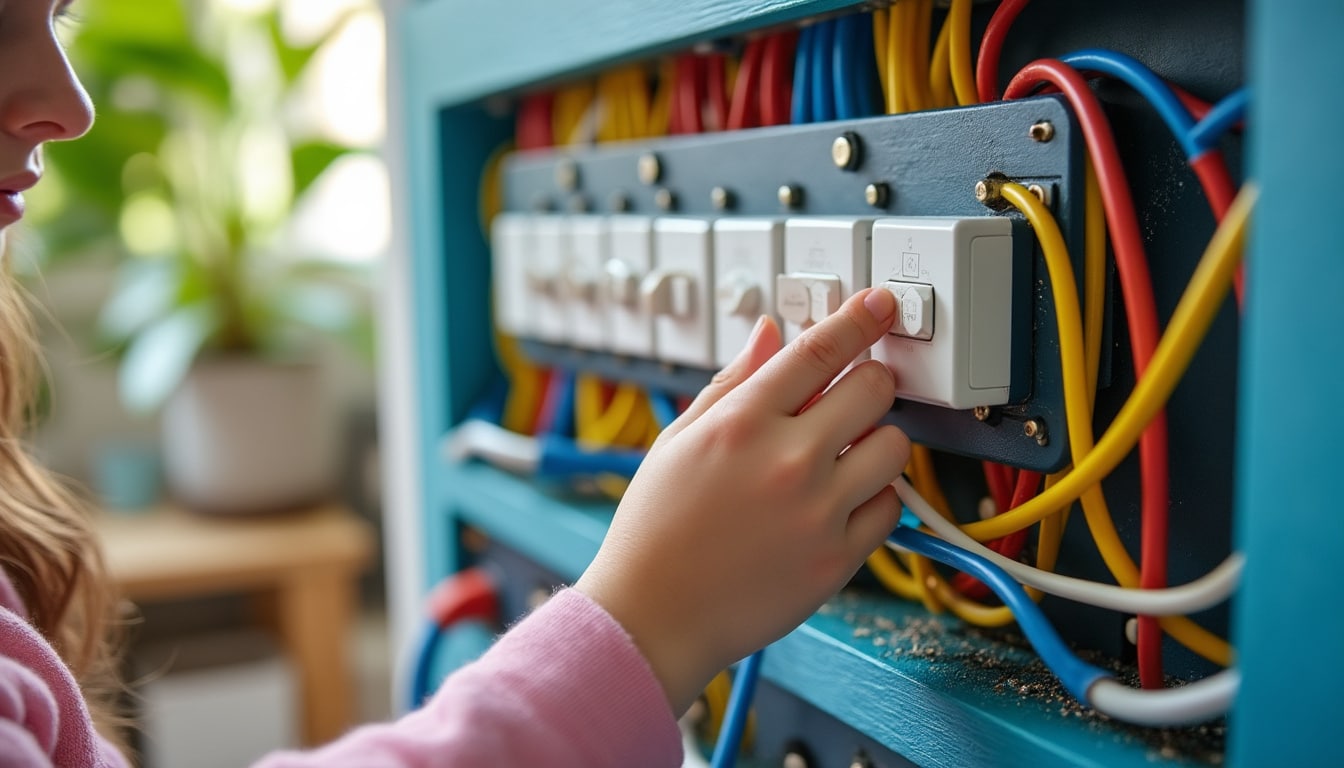Illustration: Comprendre le rôle essentiel du tableau électrique dans une maison