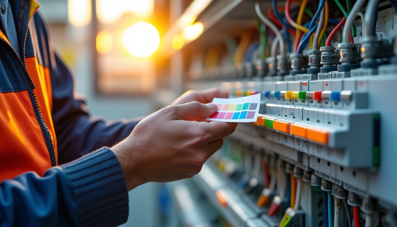 Illustration: Comprendre l’importance de l’étiquette dans un tableau électrique