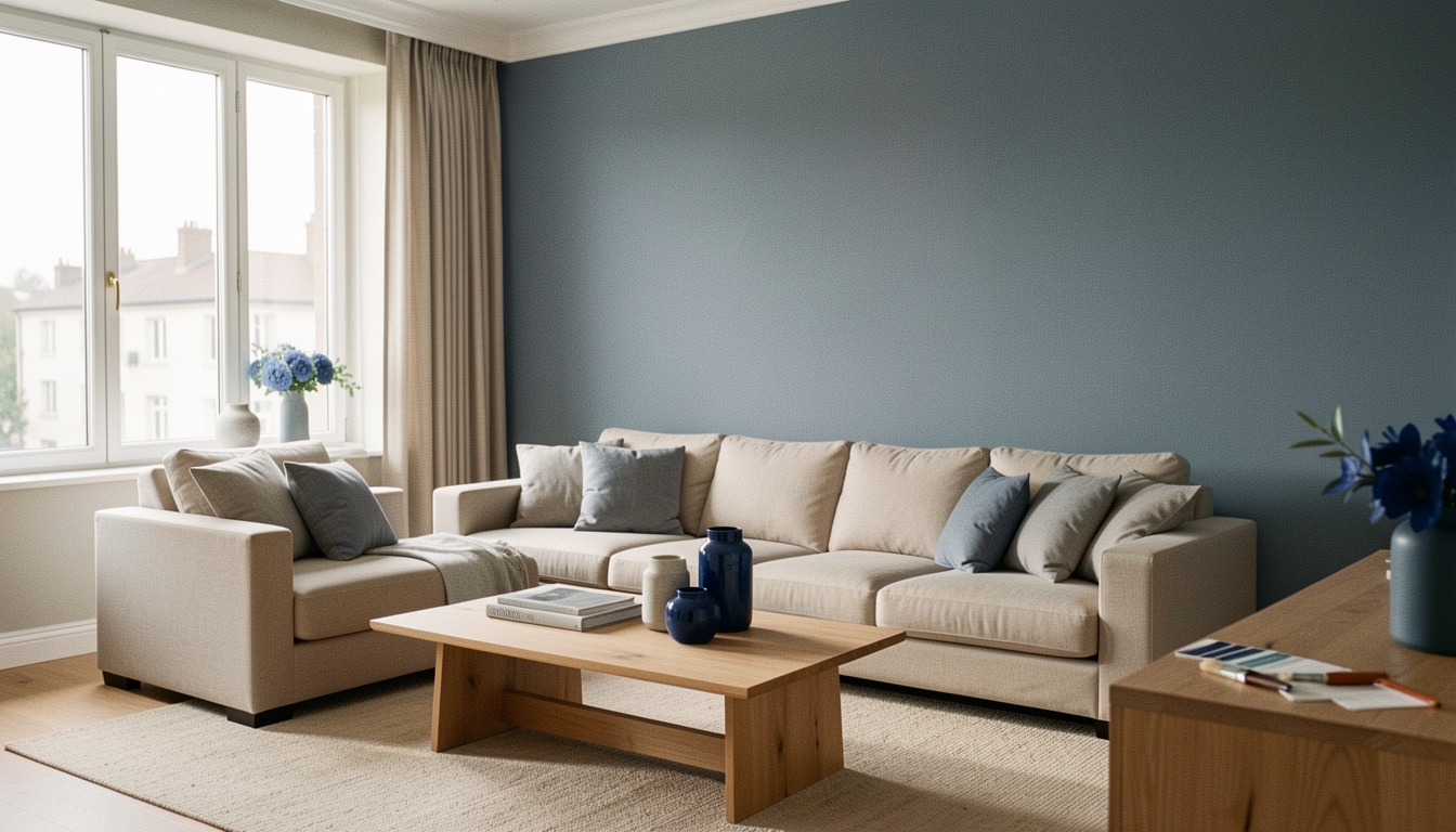 Peinture bleu-gris : bien la choisir et l’associer