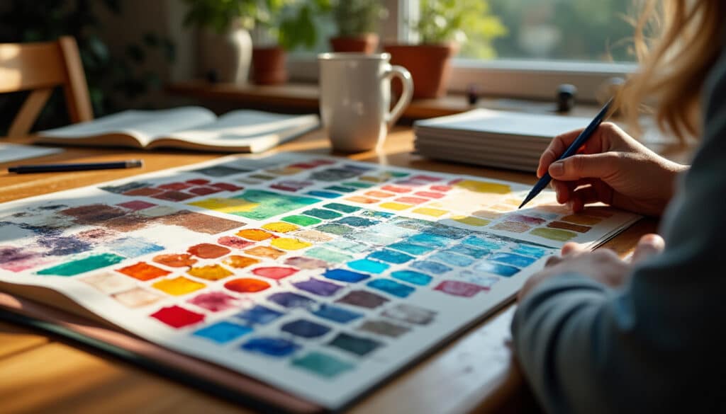 Peinture nuancier : guide complet pour choisir vos couleurs avec précision