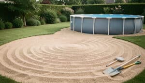 Quel sable mettre sous une piscine hors sol ?