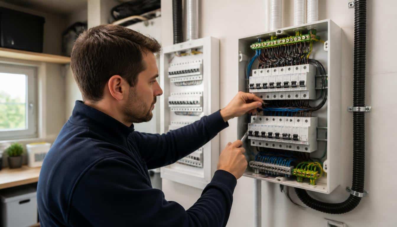 Alimenter un tableau électrique secondaire chez soi